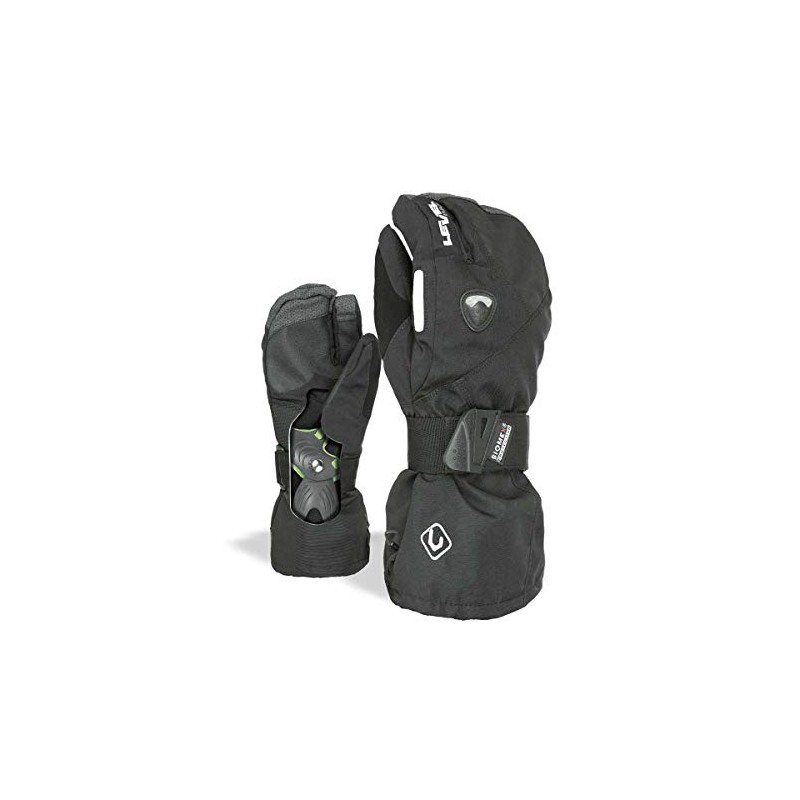 Level Fly Trigger Snowboard Gloves with BioMex Wrist Guards, Membra-Therm