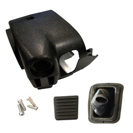 YOT Classic Steering Column Cover Shroud fits 1999-2000 C2500 K2500 C3500 K3500 with Tilt Steering & Column Shift Automatic Transmission for (1999 Classic C3500)