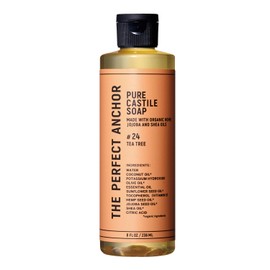 The Perfect Anchor Tea Tree Organic Facial Cleansing Body Soap 8.1 fl oz (236 ml)