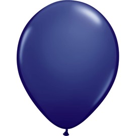 Qualatex 57127 11 Inch Latex Balloons -Navy Blue (100 Pack)