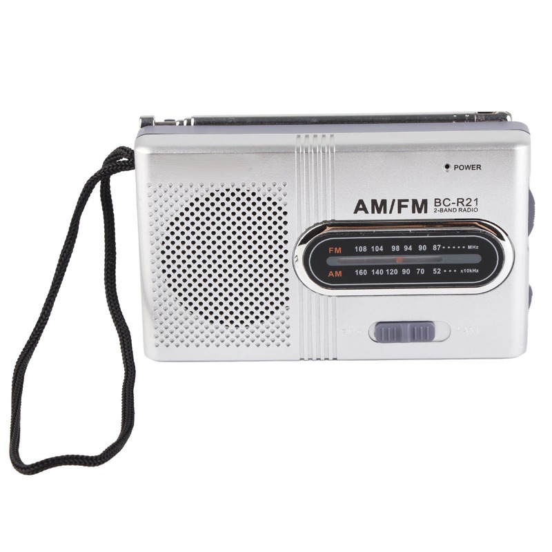 AM FM Radio Long 5W Speaker Lasting Portable Pocket Transistor