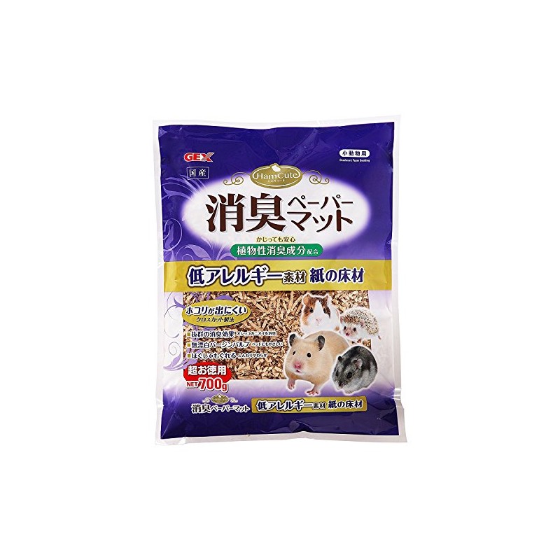 GEX Gex Hamcute Deodorizing Paper Mat, 24.7 oz (700 g)