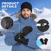 Sukeen Winter Warm Gloves for Men Women,Windproof Ski Gloves Anti-slip