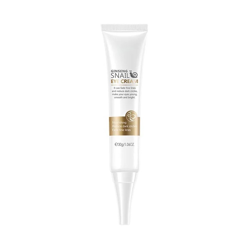 MOPOYAT Crema para Ojos Ginseng y Caracol Nutritiva 30g x2