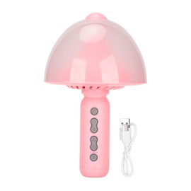 Bluetooth Wireless Karaoke Mic Night Light Bluetooth Microphone for Party KTV Home HolidayPink