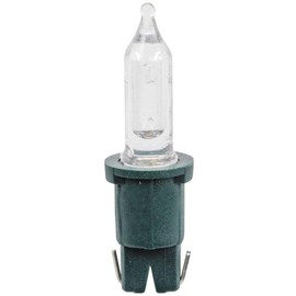 Konstsmide 5063-130 Replacement Bulb for LED Interior Tree Chains 3 V 0.06 W Pack of 3 Warm White Diode Green Plug-In Socket