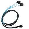 Mini SAS HD 12GB SFF‑8643 to 4 SATA LSI Adapter