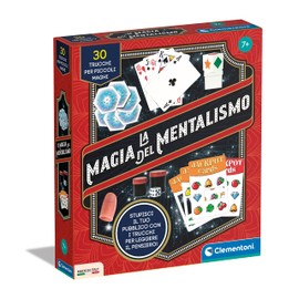Clementoni - Die Magie des Mentalismus, 30 Tricks für kleine Zauberer, magische Spiele für Kinder +7 Jahre, zu lernen, in den Köpfen der Zuschauer zu lesen, in Italien, der italienischen Sprache