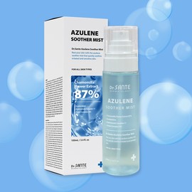 Sante Azulene Soother Mist Hydrating Moisturizing Calming Hypoallergenic Mist 100ml / 상떼 아줄렌 수더 미스트 수분 보습 진정 저자극 미스트 100ml