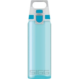 Sigg - Tritan Sports Water Bottle - Total Color Turquoise - Leakproof - Featherweight and Shatter-Proof Tritan Plastic - Dishwasher Safe - BPA Free - 20 Oz