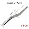 2 PCS Brick Jointer Tool Double End Steel Mortar Finishing