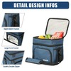 INSMEER 16L Lunch Bag, 2 Decks Lunch Box for Work