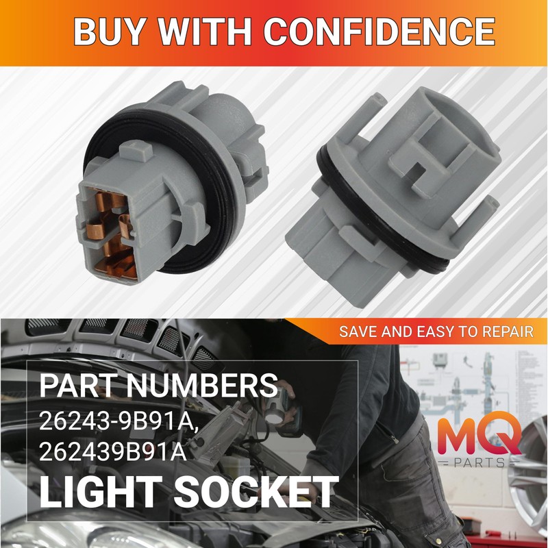MQparts 26243-9B91A Po2 - Soporte para foco de señal de