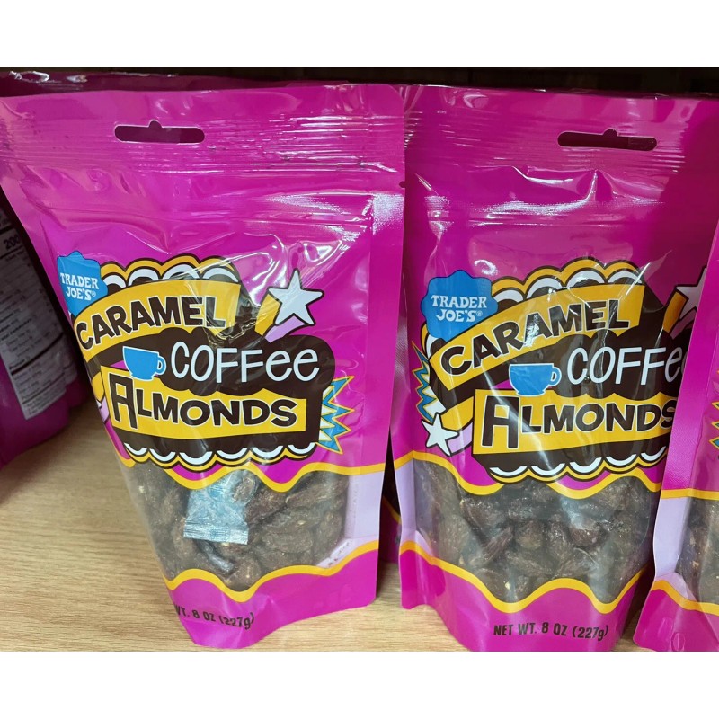 Trader Joe's 2 Pack Trader Joe’s Caramel Coffee Almonds