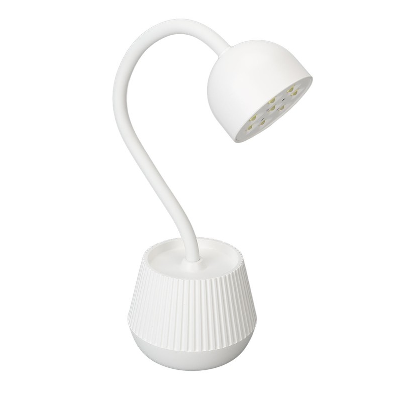 Lotus Shape Nail Lamp 360 Degree Rotatable Infrared Induction Gooseneck