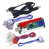 EUUEKathy SJ@JX Arcade DIY Kit 2 Players Arcade Game USB