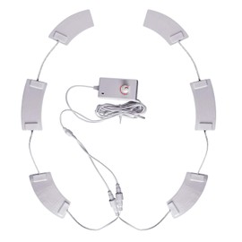 OLYDON Heated Toilet Seat Cover，Waterproof Elongated Heated Sticker, Easy Disassembly and Installation, Universal Fit Warmer