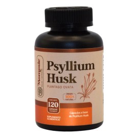 Fibra De Psyllium Husk De 120 Cápsulas Psyllium Husk Momosie | Plantago Ovata | Psyllium Husk Fiber