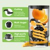 Juicer Machines, 5.8" Wide Feed Chute Cold Press Juicer for