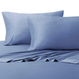 Royal Hotel King Size Periwinkle Silky Soft Bed Pillowcases 100% Bamboo Viscose 2PC Pillow Cases