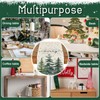 WEILAOK Christmas Table Runner, Christmas Table Runner, Christmas Decoration Table