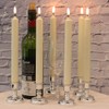 GenSwin Window Flameless Taper Candles with Remote & Timer, Battery