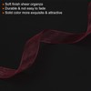 PATIKIL Sheer Organza Ribbon 51/64 Inch 50 Yard, 4 Roll