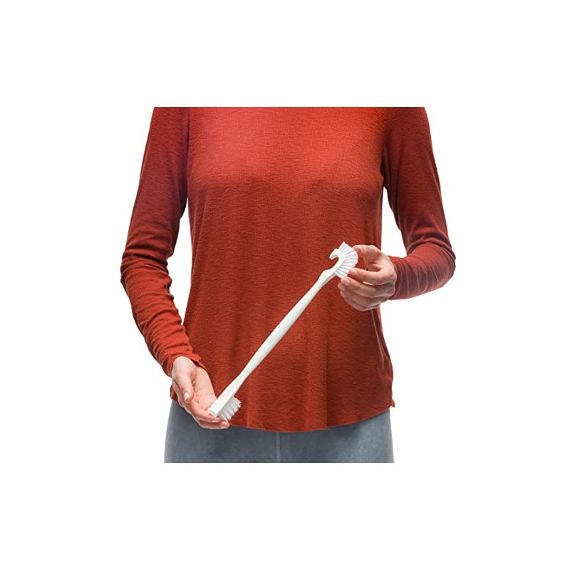 Redecker White Line Universal Brush Strong Nylon Bristles Double Brush