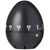 Chef Aid 60 Minute Egg Shaped Timer, In a Black