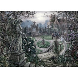 Ravensburger Escape: Midnight in The Garden 368 Piece Jigsaw Puzzle for Adults - an Immersive Puzzle Game Experience | FSC-Certified | Ideal for Ages 14+ | Perfect for Group Activity