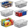 6 Pack Wire Baskets for Pantry Organization and Storage, Kitchen