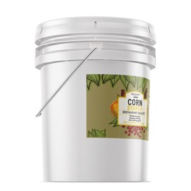 Corn Starch By Unpretentious Baker, Resealable 5-Gallon Bucket, Thickening Agent, For Bulk Baking & Cleaning Use (400 Ounces)