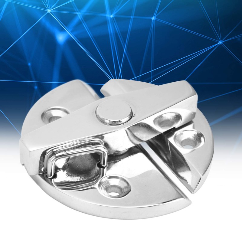 Boat Door Cabinet Hatch 316 Stainless Steel Round Turn Button