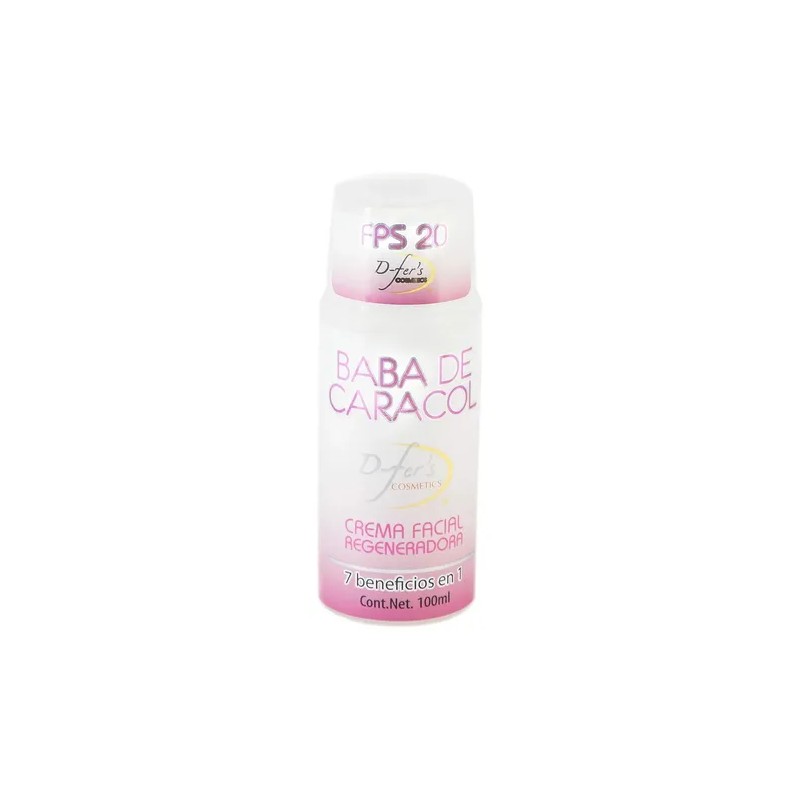 Crema Baba de Caracol D fers 100 ml Hipoalergénica SPF20