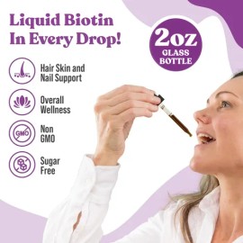 Rejuvica Health Biotina Líquida 5000mcg Apoyo Salud                                                                                                   