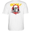 Powell Peralta Ripper T-Shirt, White, Large