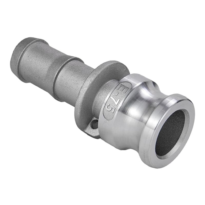 2pcs Aluminum Camlock Fittings - Type E Cam & Groove