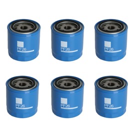 PF26 Oil Filter fit for chevy Silverado fit for GMC Sierra 2500HD 3500 HD for 6.6L Duramax Diesel Engine 2020-2024(6 Pack)