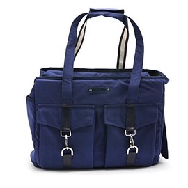 DOGO Buckle Tote Dog Carrier - Navy Blue