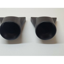 Elchim Qty.- 2, ELCHIM Professional 2001 Hair Dryer Replacement Nozzles.(conce