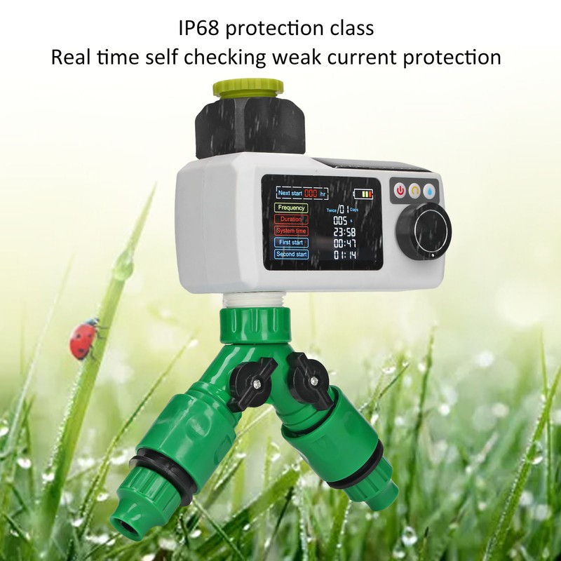 Solar Irrigation Timer 1.2V Ni MH Rechargeable Battery Rain Detection