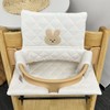 Baby High Chair Cushion Waterproof Nylon Seat and Back Protection