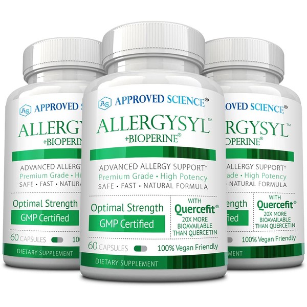 Approved Science Allergysyl - Lower Intensity of Seasonal Allergies, Boost