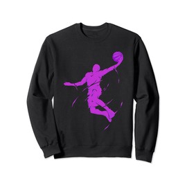 Purple Slam Dunk - Mighty Slam Dunk Sweatshirt, black