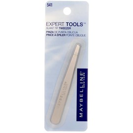 Maybelline Expert Tools, Slant Tip Tweezer, 1 ea (Pack of 5)