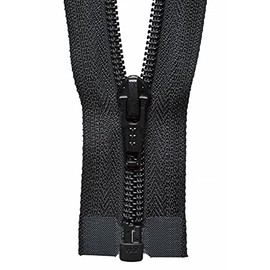 YKK Coil Zip, 76 cm Length, No. 580 Black