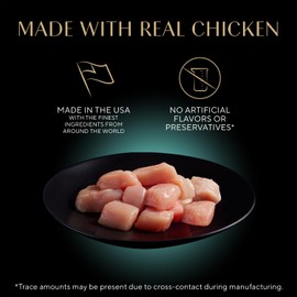 Sheba Perfect Portions Wet Cat Food Cuts in Gravy, Roasted Chicken Entree, 2.6 oz. Twin-Pack Trays (24 Count, 48 Servings)