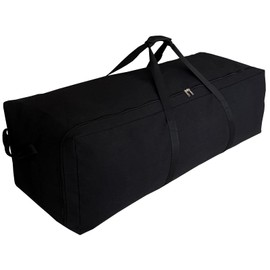 DoYiKe Extra Large Canvas Duffle Bag Heavy Duty, Camping Tent, Sports Equipment, Travel Storage