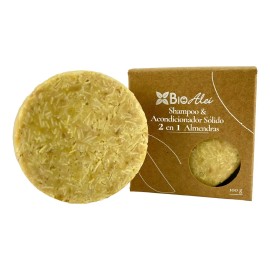 Shampoo Y Acondicionador Sólido 2en1 Almendras 100 G