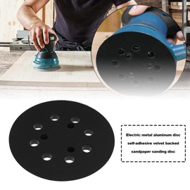 Support Buffer 5 Inch 8 Hole Compatible with DeWalt DT3600 DW420 DW421 DW423 D26453 D26451 Compatible with Makita BO5010 / K BO5021 / K BO5030 / K Orbital Sander